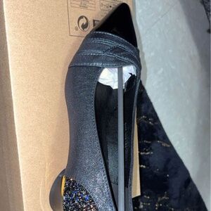 Low chunky church heel